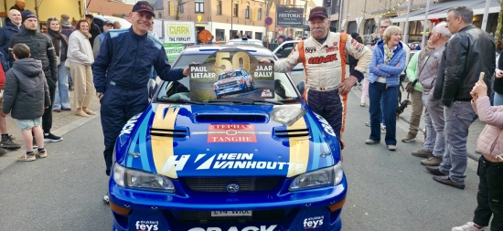 Rallyplaat met foto